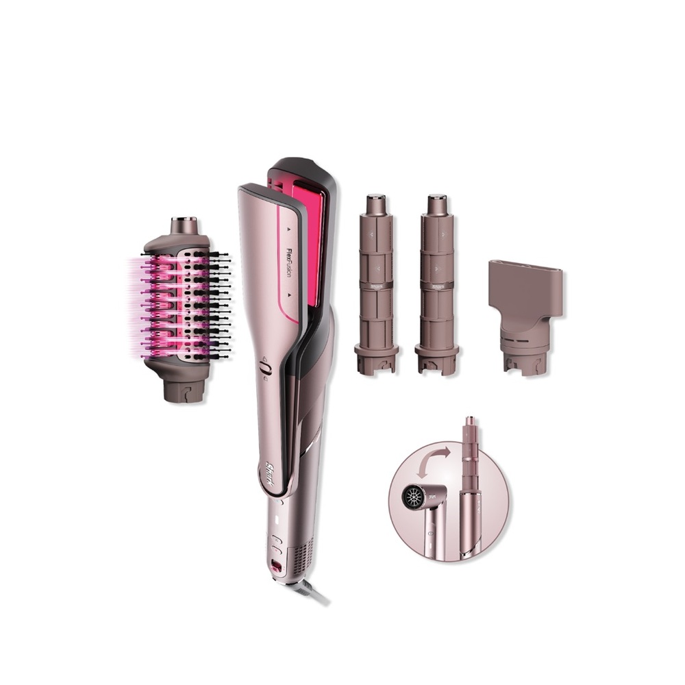 shark flex fusion hair straighter and curler